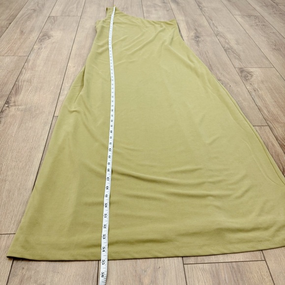 Third Form One Shoulder Maxi Dress Khaki Size US 8 - Picture 12 of 14
